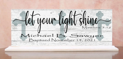 Baby baptism gift
