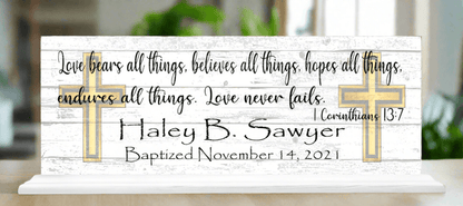 Baptism Gift For Boys or Girls Personalized