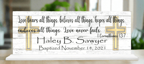 Baptism Gift For Boys or Girls Personalized