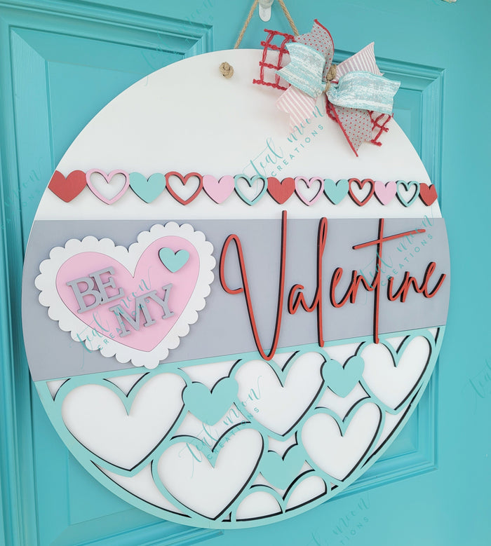 Be My Valentine Door Hanger- wholesale