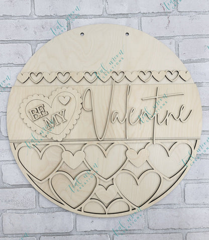 Be My Valentine Door Hanger- wholesale