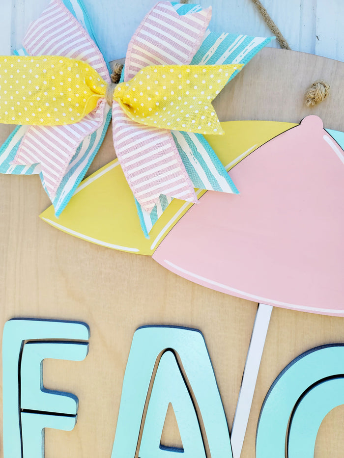 Beach Please Door Hanger- wholesale