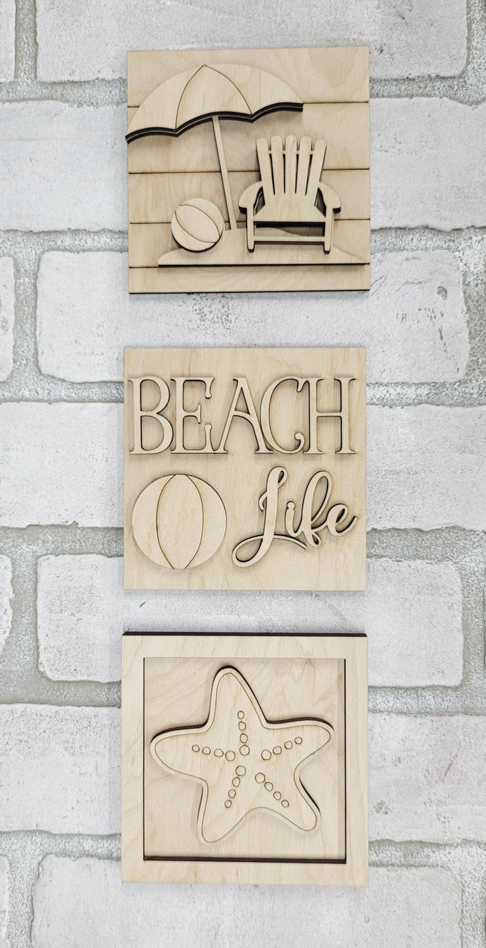 Beach-Set of 3- wholesale