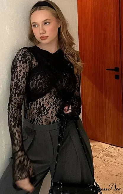 Belka Elegant Lace Blouse