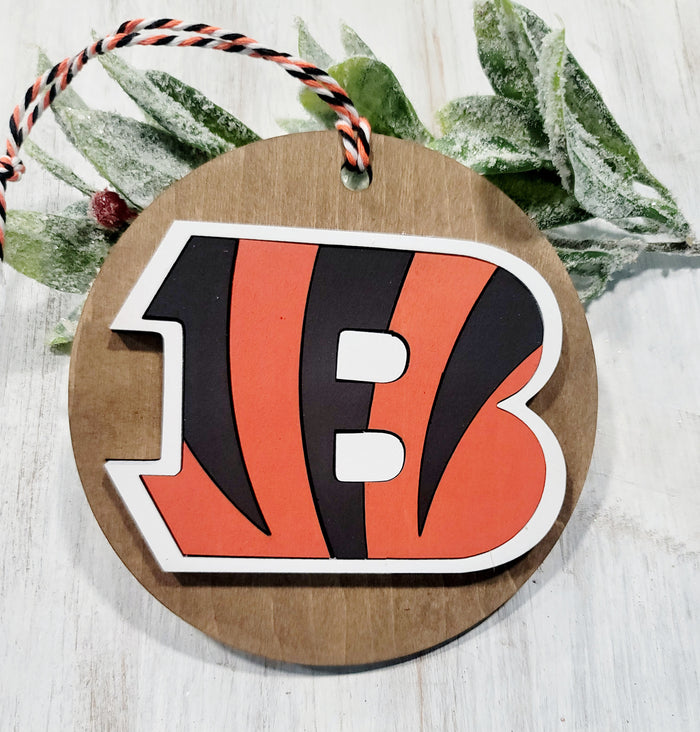 Bengals Circle Ornament