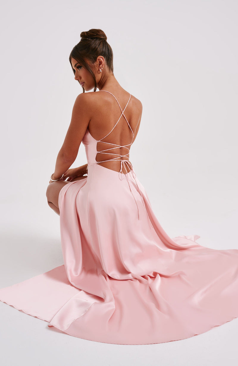 Bethany Maxi Dress - Blush Dress Babyboo Fashion Premium Exclusive Design