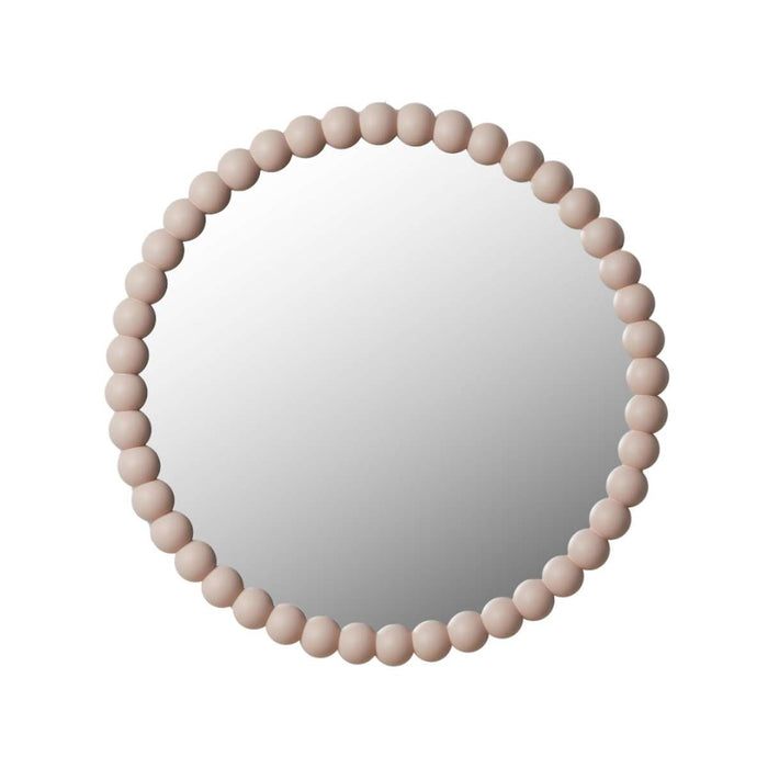 Bobbin Mirror - Round - Pink