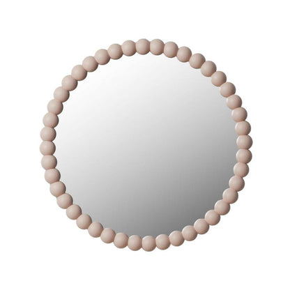 Bobbin Mirror - Round - Pink
