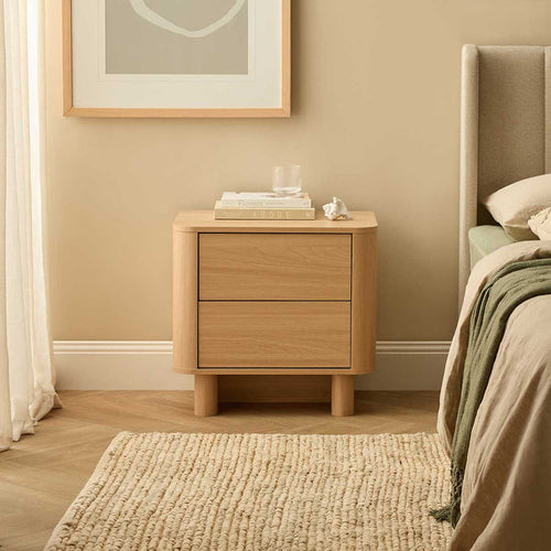 Bondi Bedside Table - Natural