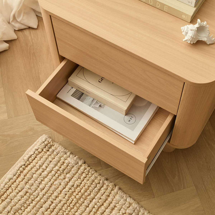 Bondi Bedside Table - Natural