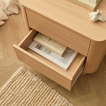 Bondi Bedside Table - Natural