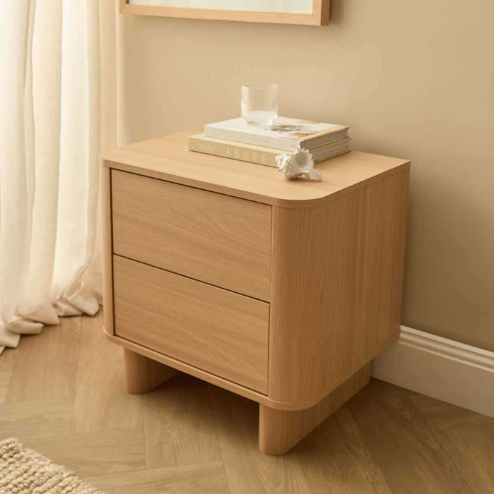 Bondi Bedside Table - Natural