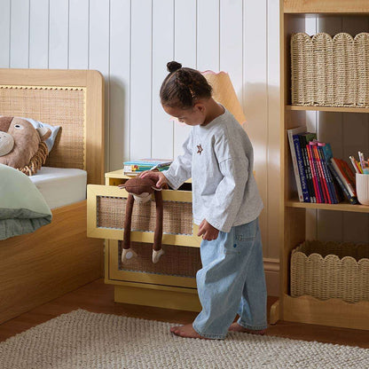 Bonnie Bedside Table - Buttermilk