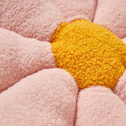 Boucle Flower Cushion