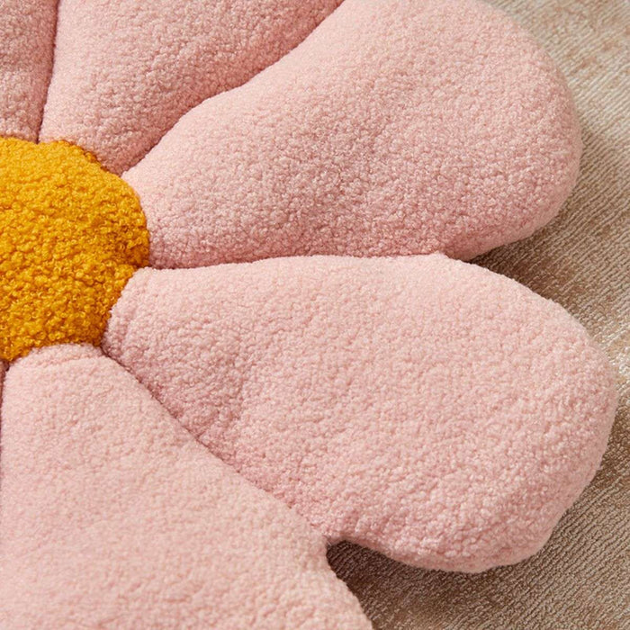 Boucle Flower Cushion