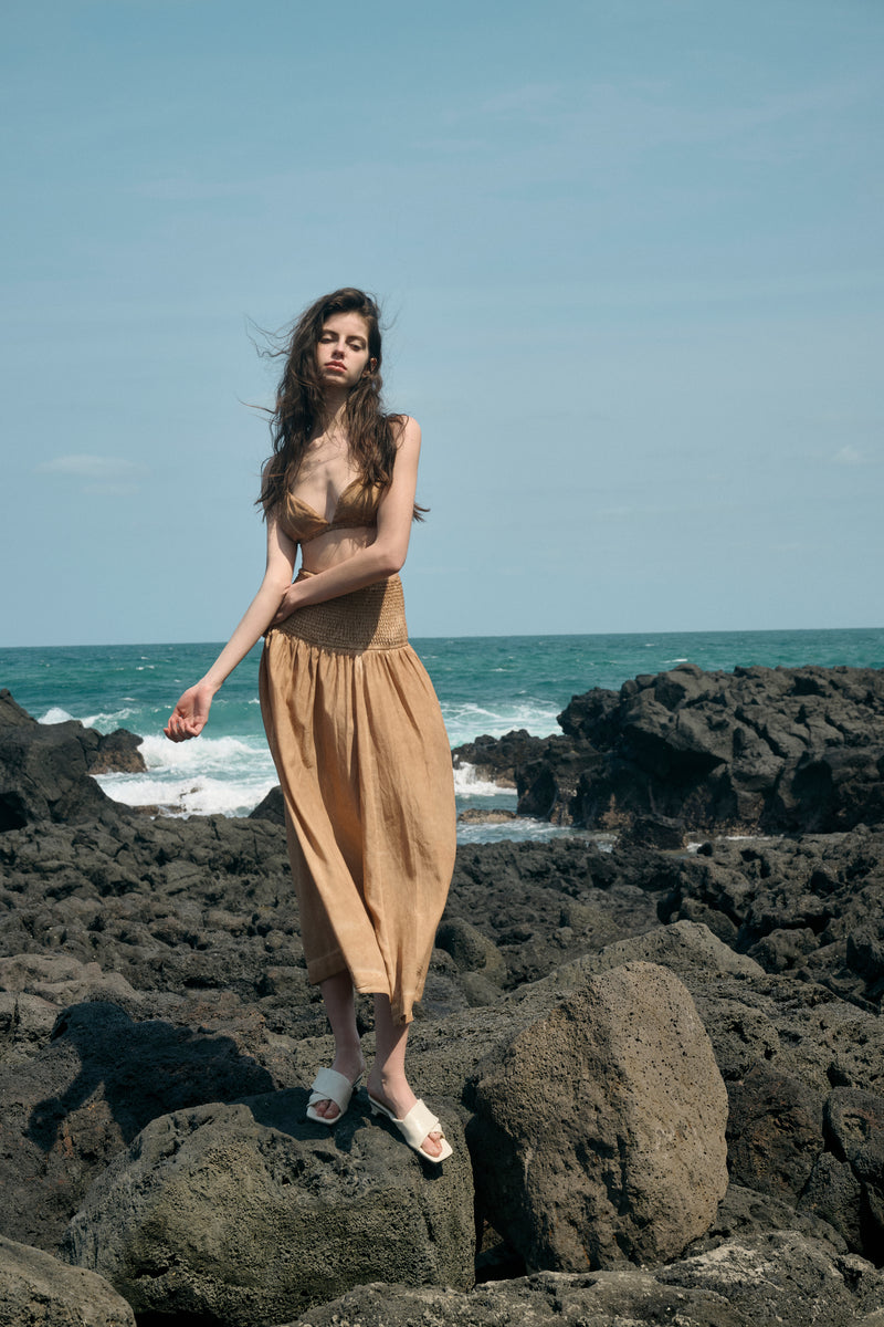 Bralette & A-line skirt set