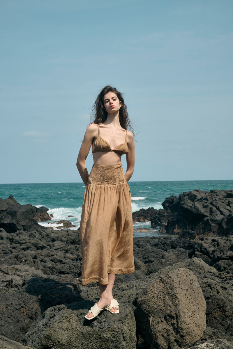 Bralette & A-line skirt set