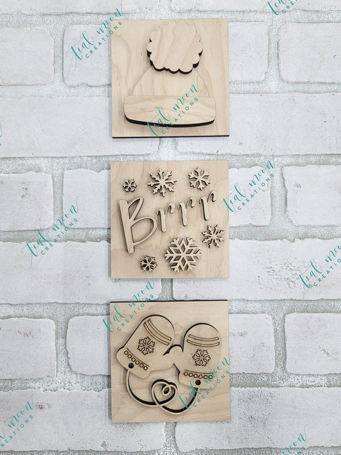 Brrr Winter- Set of 3- wholesale