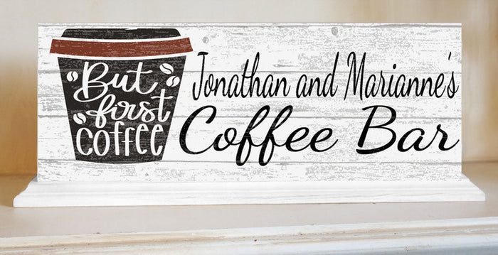 But First Coffee Sign for Coffee Bars