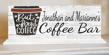 But First Coffee Sign for Coffee Bars