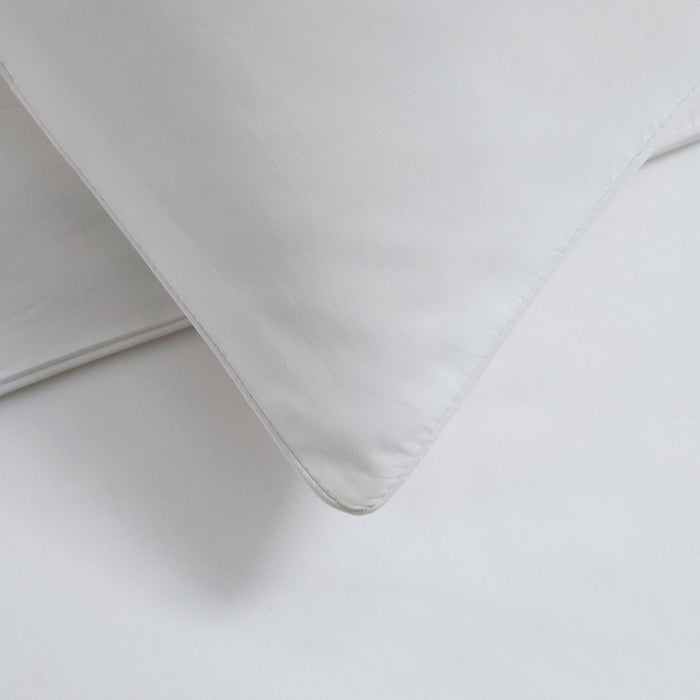 Cambridge 200 Thread Count Duvet Cover - Cotton - White - DUSK