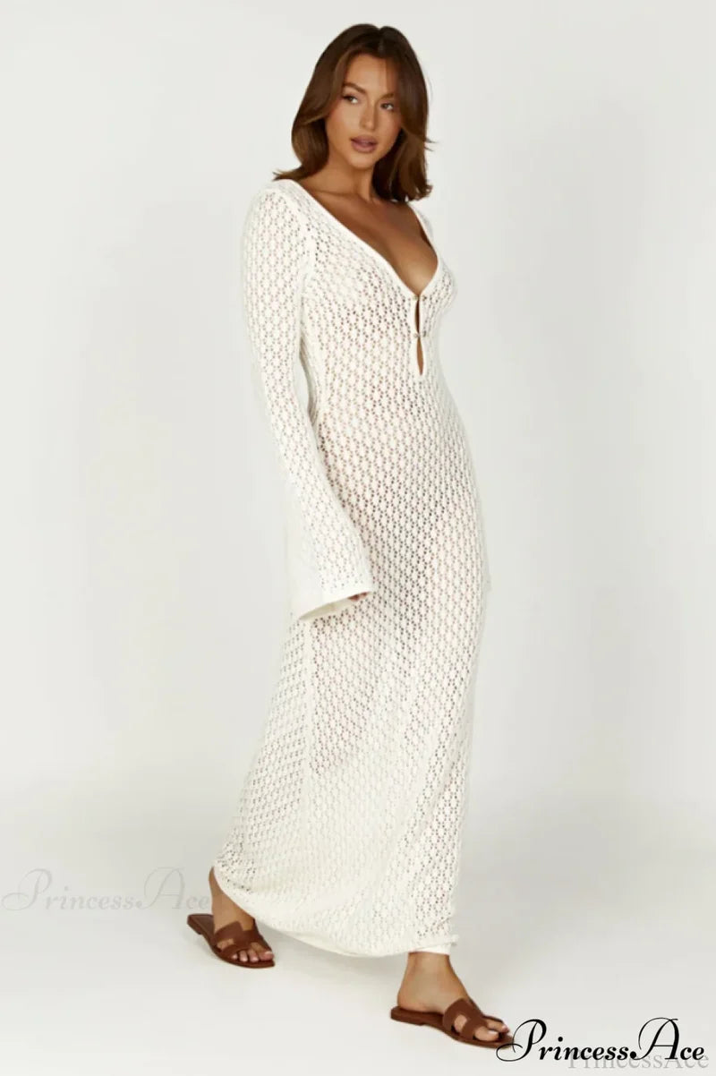 Caprice Elegant Maxi Dress