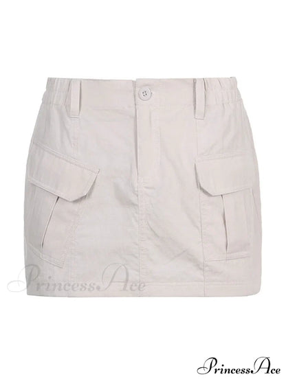 Cargo Loose Graceful Fit Pants Mini Skirts