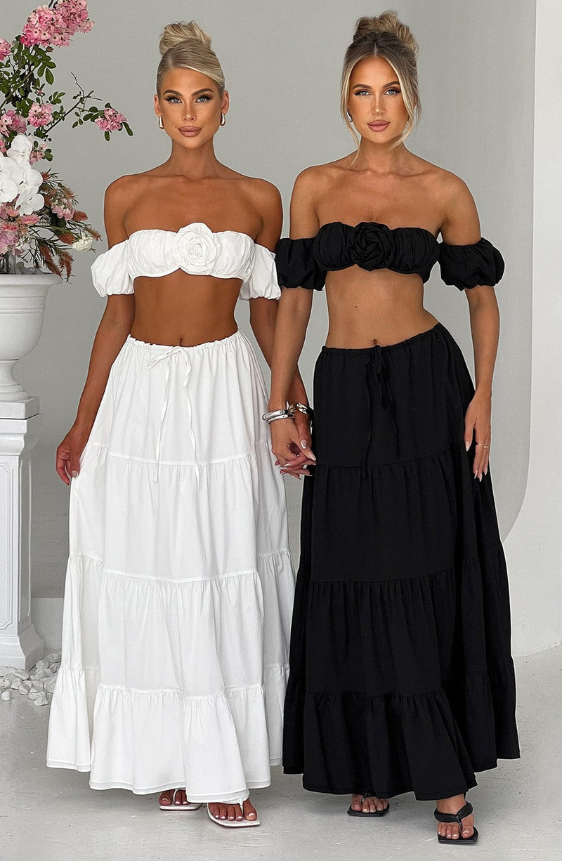Carmen Top - Black Shirts & Tops Babyboo Fashion Premium Exclusive Design