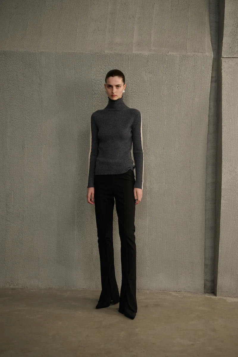 Cashmere turtleneck sweater