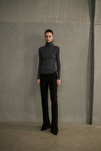 Cashmere turtleneck sweater