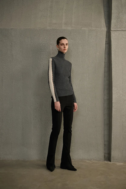 Cashmere turtleneck sweater