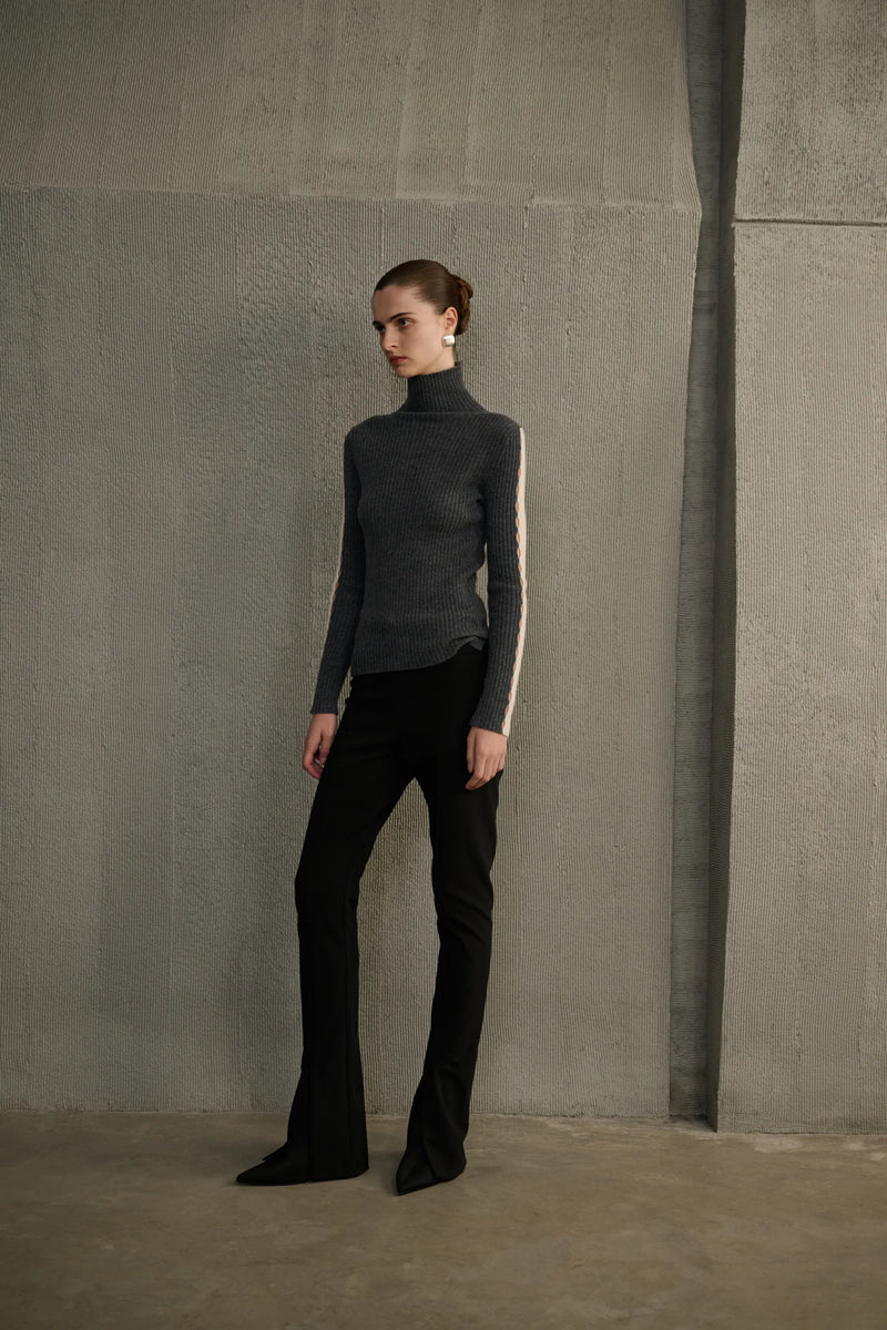 Cashmere turtleneck sweater