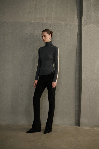 Cashmere turtleneck sweater