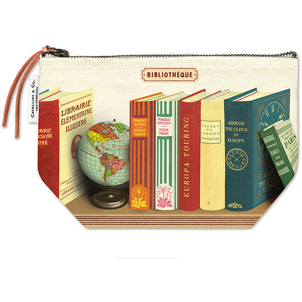 Cavallini Pouch Library Books
