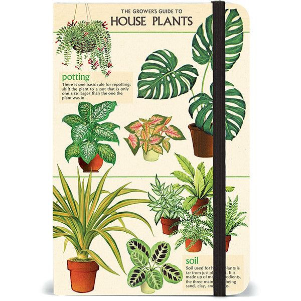 Cavallini Small Notebook House Plants