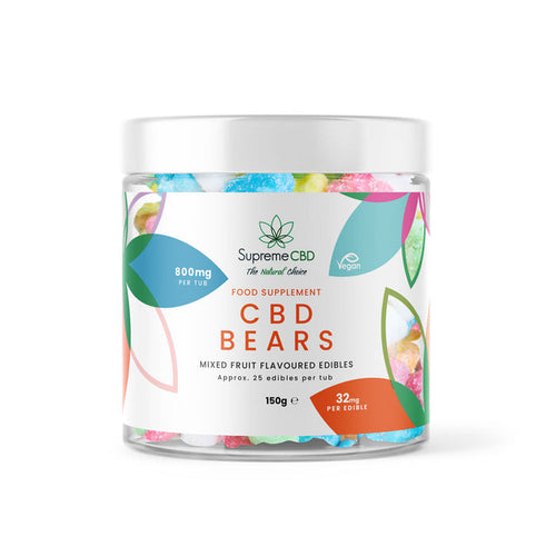 Wholesale CBD Gummy Bears (800mg)