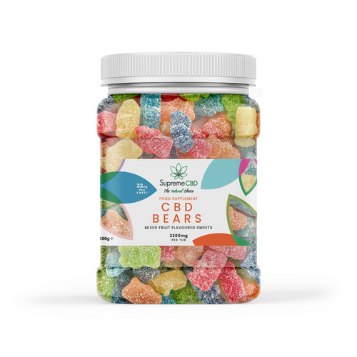 Wholesale CBD Large Gummy Bears (3200mg)