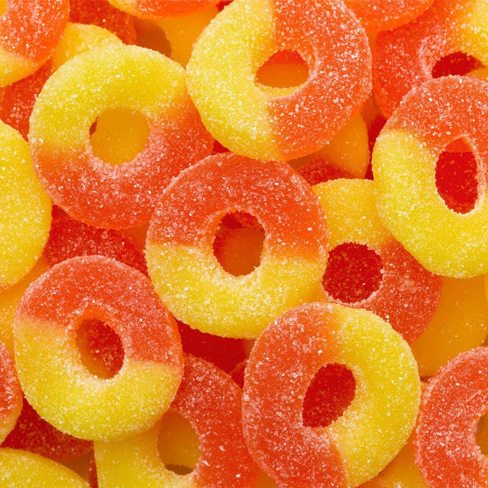 CBD Large Peach Rings Wholesale