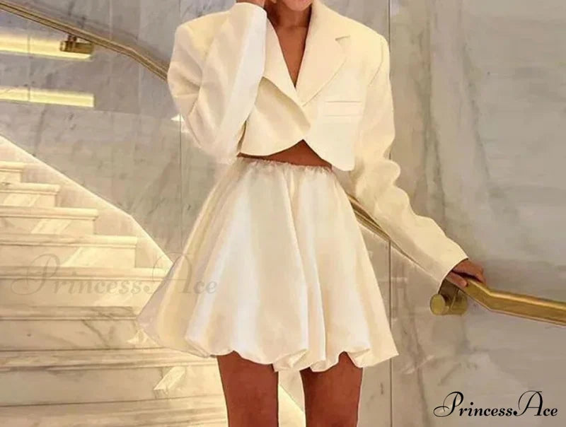 Celia Elegant Mini Skirt