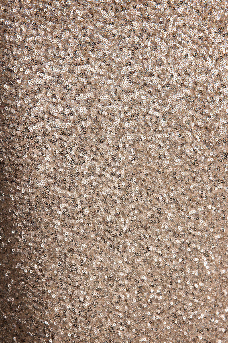 Detail shot of the Champagne Nights Maxi Skirt highlighting the design elements.