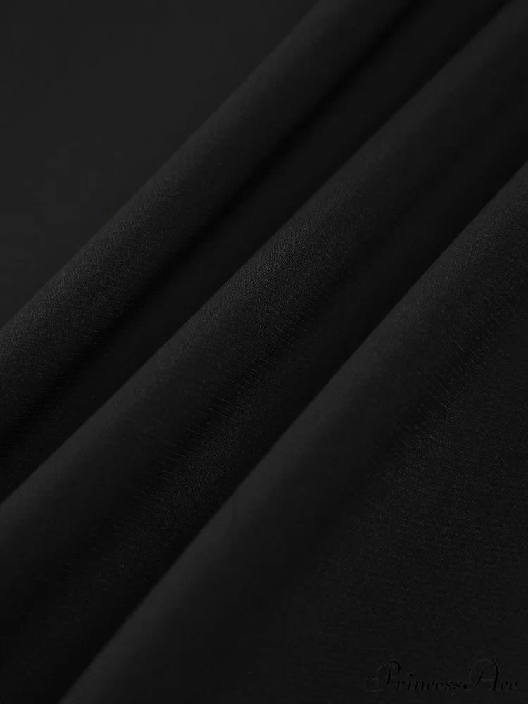 Chiffon Low Cut V-Neck Modern Pleated Zip Mini Dress Dresses