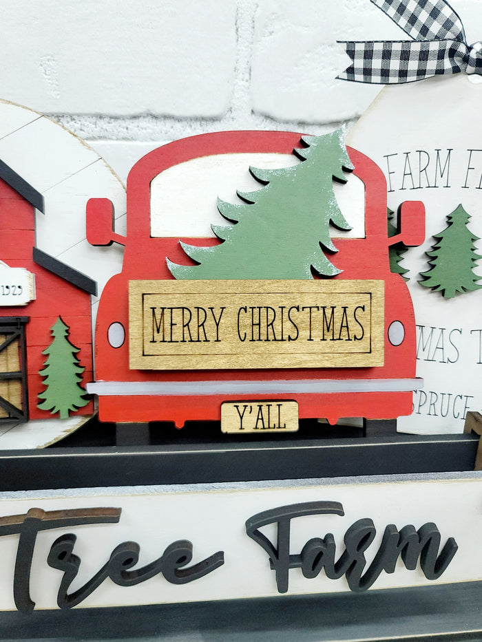 Christmas Tree Farm- Interchangeable Inserts- wholesale
