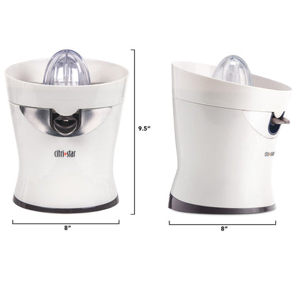 Citristar® Citrus Juicer CS-1000-B - Size 8" W x 8" D x 9.5" H - Tribest