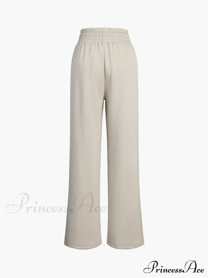 City Walk Graceful Wide Leg Sweatpants