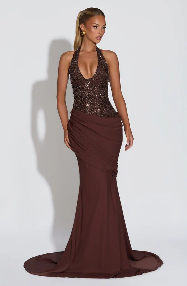 Éclat Evening Maxi Dress