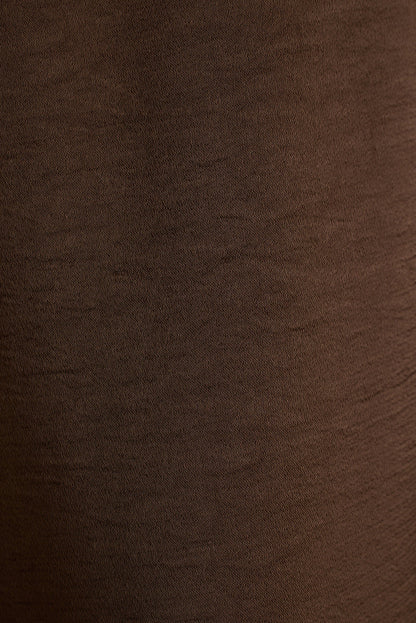 Clear Breeze Taupe Satin Pants
