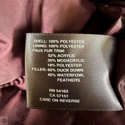 Coat Puffer & Quilted By Kenneth Cole Reaction In Purple, Size: M