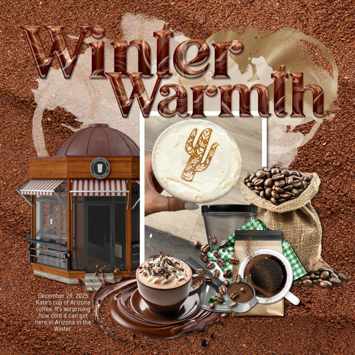 Cozy up your digital scrapbooking page titles with this tasty coffee-inspired alpha set! Great for coffee shops, time with girlfriends, morning coffee, travel to Europe, and more! The alpha set consists of a full set of digital art uppercase alphabet letters A-Z, lowercase letters a-z, numbers 0-9, and most punctuation marks. This alpha set is available as individual embellishments only. This kit is included in the Coffee Alpha Bundle.