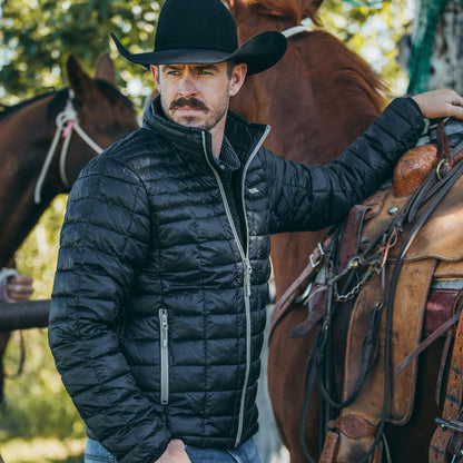 Cold Bloq Jacket- Black - RESISTOL Cowboy Hats