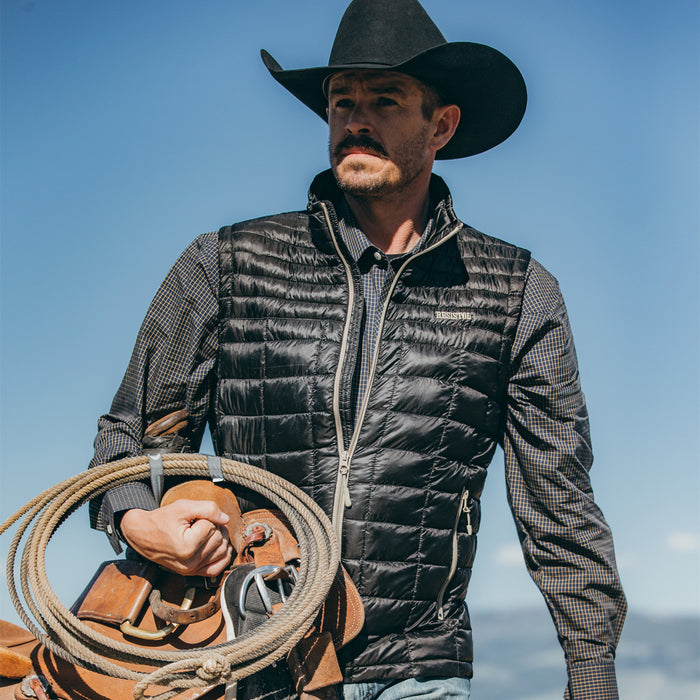 Cold Bloq Vest- Black - RESISTOL Cowboy Hats